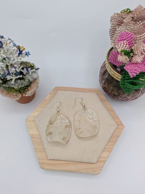 boucle d'oreille monnaie du pape 