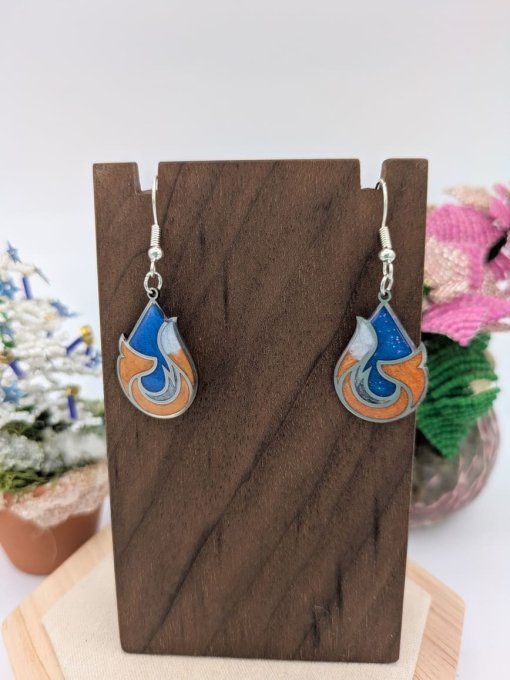 boucle d'oreille renard 
