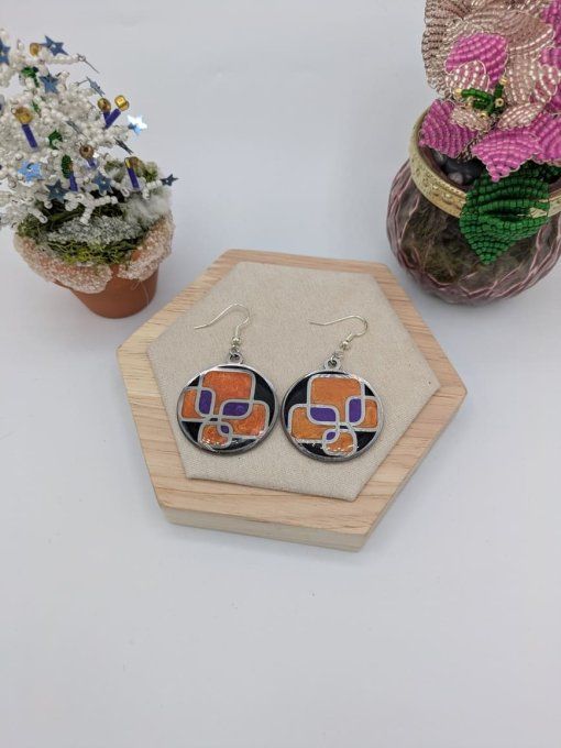 boucle d'oreille vintage 