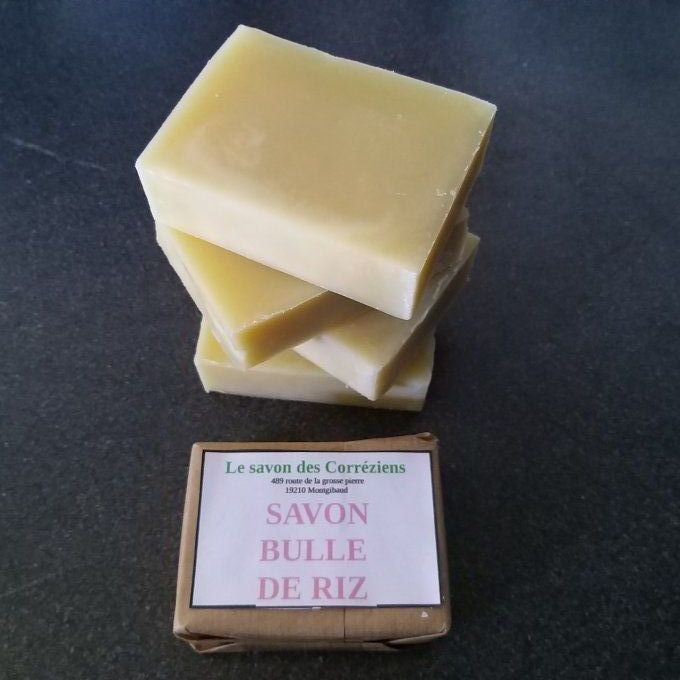 savon bulle de riz 